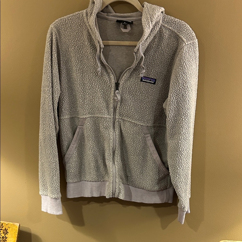 Patagonia Gray Fleece Hoodie